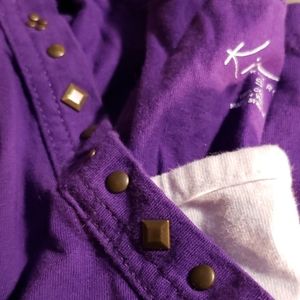 Kim Rogers sz Small Purple Long Sleeve